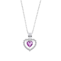 Collana Lotus Donna Colors in Argento Zircone LP3555-1/2 - LP3555-1/2